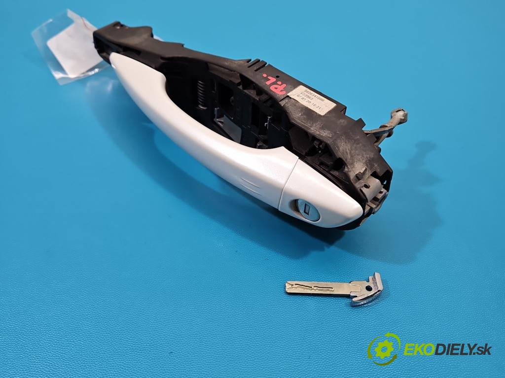 Peugeot 3008 II 2016-2023 1.6 T 300 HP automatic 221 kW 1598 cm3 5- rukoväť predné ľavé mimo: 9686433780U (Kľučka dverí vonkajšia predná ľavá)