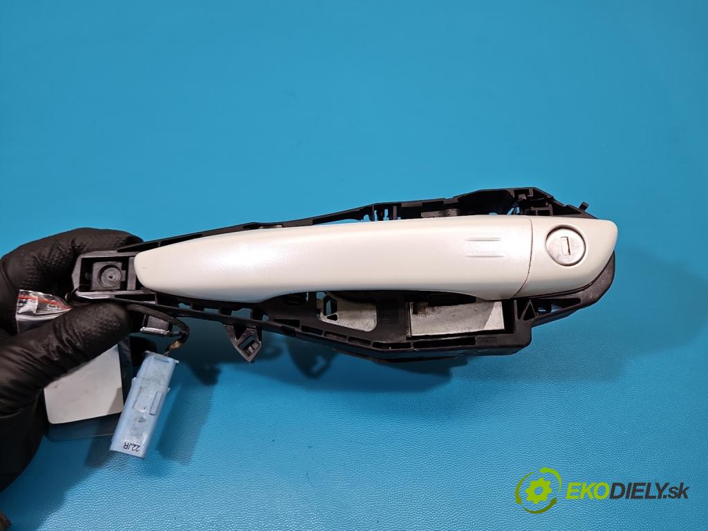 Peugeot 3008 II 2016-2023 1.6 T 300 HP automatic 221 kW 1598 cm3 5- rukoväť predné ľavé mimo: 9686433780U (Kľučka dverí vonkajšia predná ľavá)