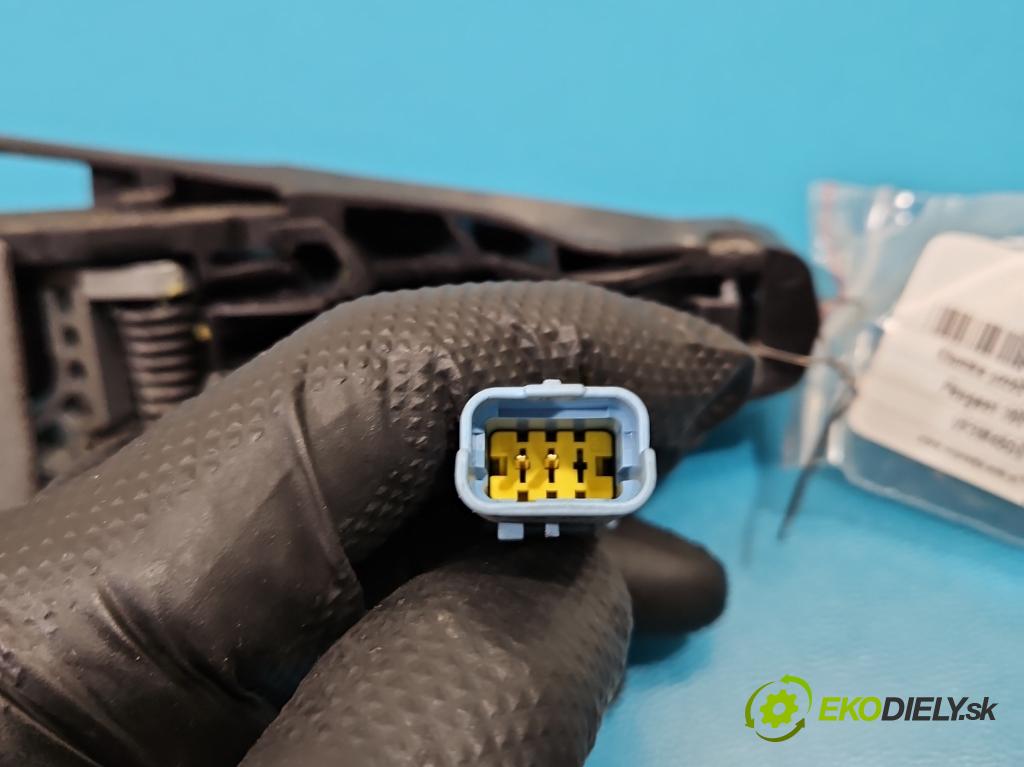 Peugeot 3008 II 2016-2023 1.6 T 300 HP automatic 221 kW 1598 cm3 5- rukoväť predné ľavé mimo: 9686433780U (Kľučka dverí vonkajšia predná ľavá)