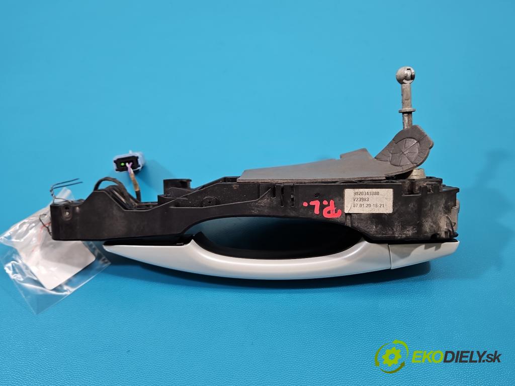 Peugeot 3008 II 2016-2023 1.6 T 300 HP automatic 221 kW 1598 cm3 5- rukoväť predné ľavé mimo: 9686433780U (Kľučka dverí vonkajšia predná ľavá)