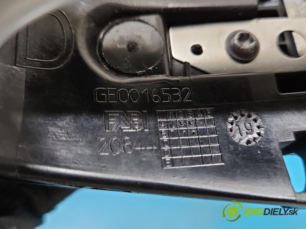 Peugeot 3008 II 2016-2023 1.6 T 300 hp automatic 221 kW 1598 cm3 5- klika zadní pravé GE0016532 (Klika dveří ostatní)