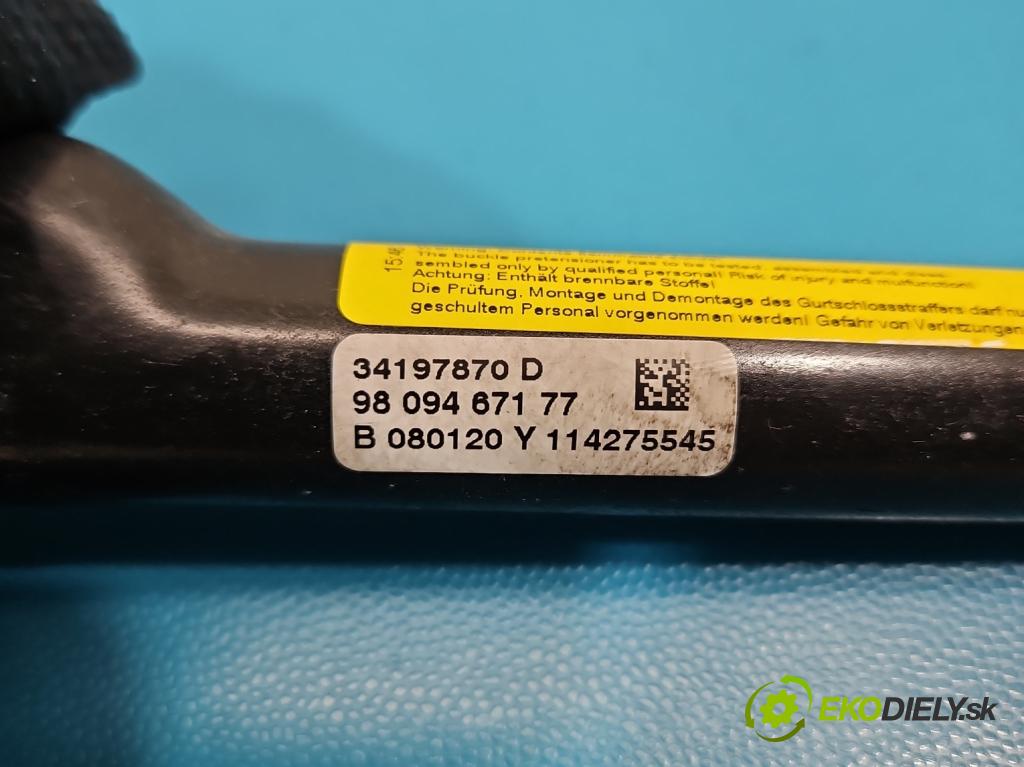 Peugeot 3008 II 2016-2023 1.6 T 300 HP automatic 221 kW 1598 cm3 5- pas bezpečnosť: predné pravý 9809467177