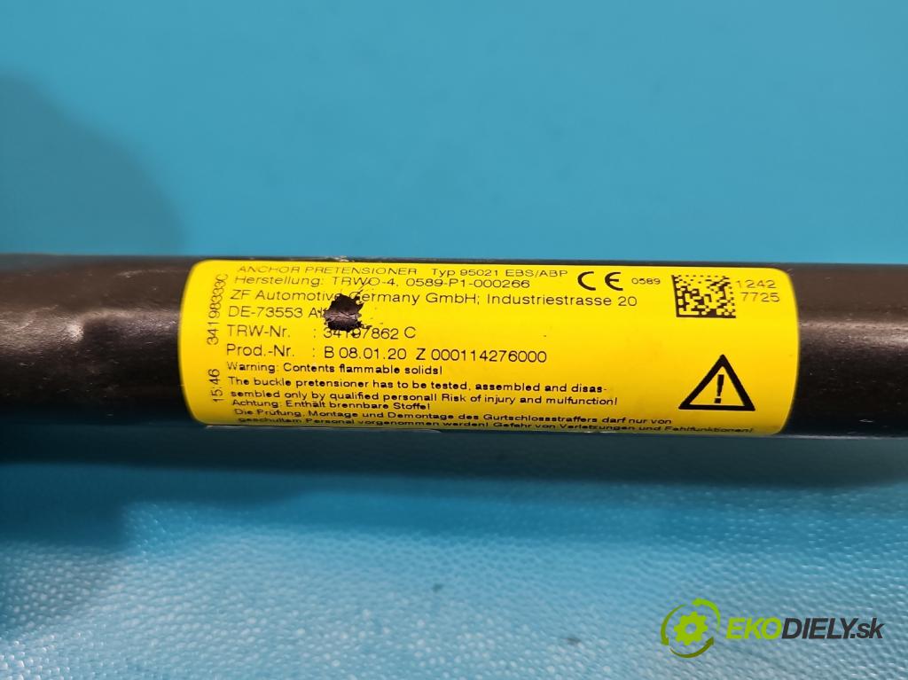 Peugeot 3008 II 2016-2023 1.6 T 300 HP automatic 221 kW 1598 cm3 5- pas bezpečnosť: predné pravý 9809467177