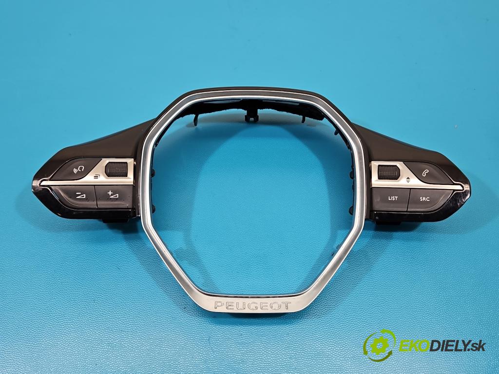 Peugeot 3008 II 2016-2023 1.6 T 300 HP automatic 221 kW 1598 cm3 5- prepínač multifunkční: řízení: 9812313777 (Prepínacie páčky pod volantom)