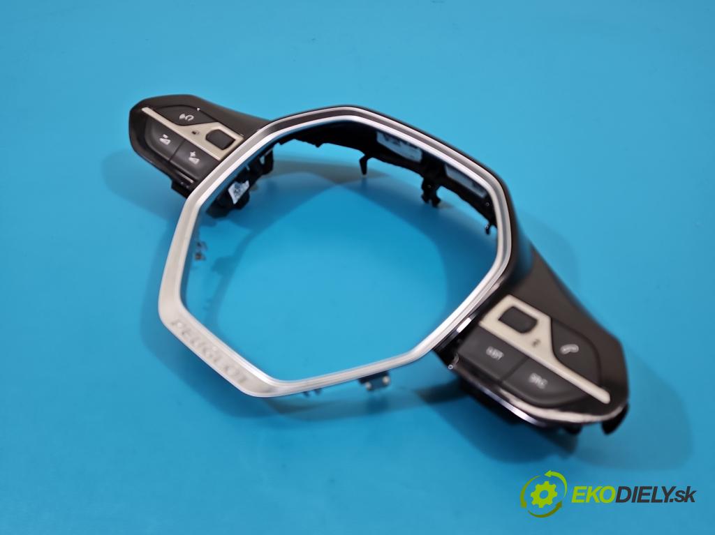 Peugeot 3008 II 2016-2023 1.6 T 300 HP automatic 221 kW 1598 cm3 5- prepínač multifunkční: řízení: 9812313777 (Prepínacie páčky pod volantom)