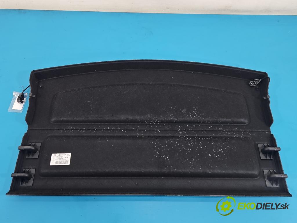 Peugeot 3008 II 2016-2023 1.6 T 300 hp automatic 221 kW 1598 cm3 5- pláto zadní 98114924ZD (Kryt zavazadlového prostoru)