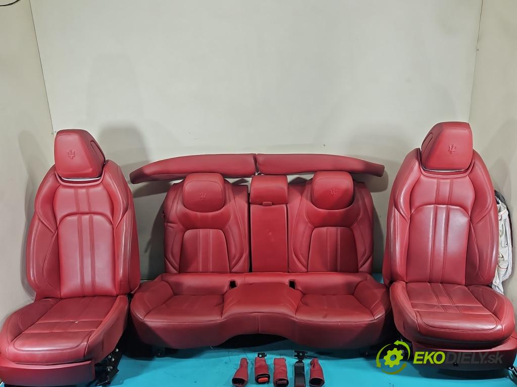 Maserati Quattroporte VI 13- 3.0 V6 automatic 301 kW 2979 cm3 4- sedačke: komplet 