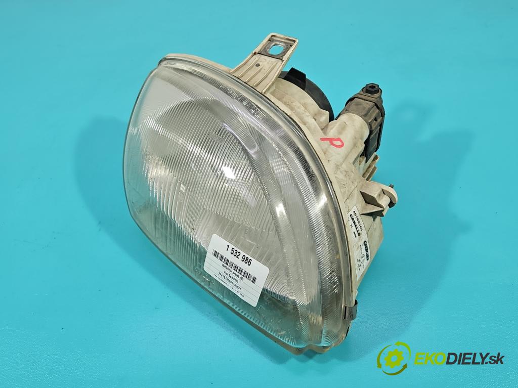 Fiat Seicento 1.1 54 HP manual 40 kW 1108 cm3 3- Reflektor: pravý 46769165 (Svetlo predné pravé)