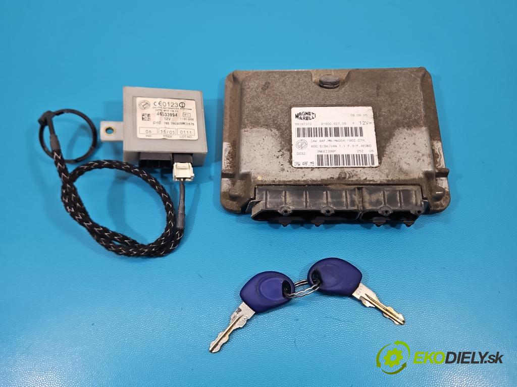 Fiat Seicento 1.1 54 HP manual 40 kW 1108 cm3 3- riadiaca jednotka motora IAW4AFM9