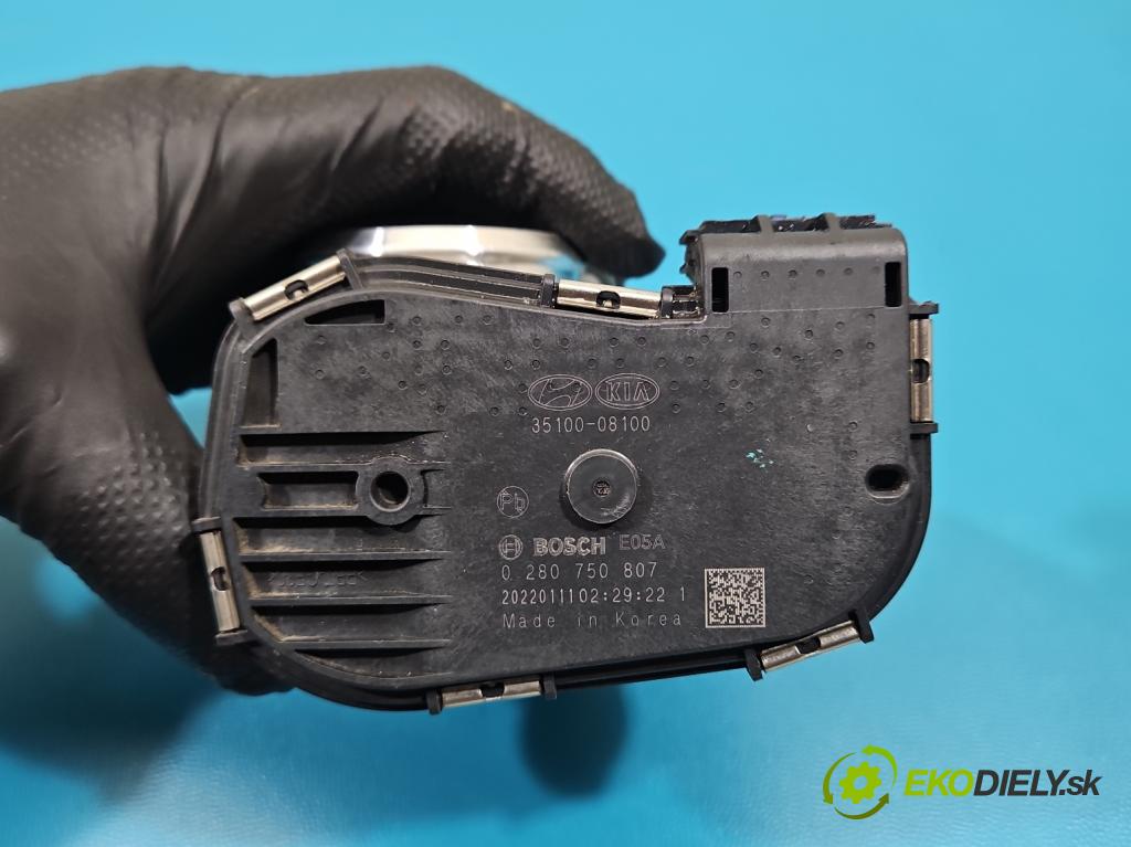 Hyundai I30 III 2016- 1.5 DPI 16V 110 HP manual 80.9 kW 1498 cm3 5- klapka 35100-08100 (Škrtiaca klapka)