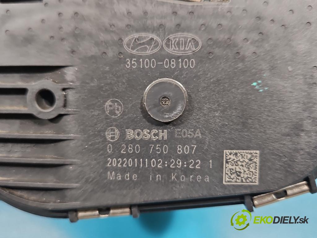 Hyundai I30 III 2016- 1.5 DPI 16V 110 HP manual 80.9 kW 1498 cm3 5- klapka 35100-08100 (Škrtiaca klapka)
