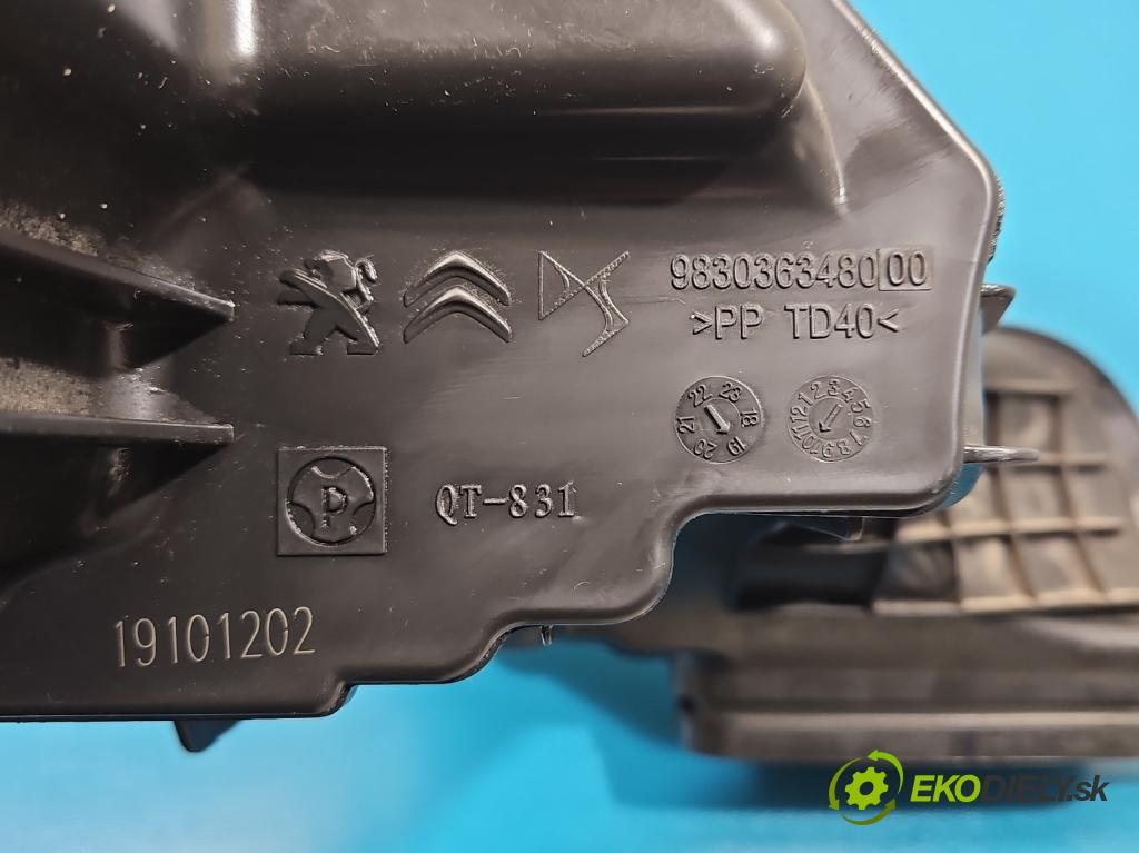 Peugeot 3008 II 2016-2023 1.6 T 300 HP automatic 221 kW 1598 cm3 5- rezonátor 9830363480