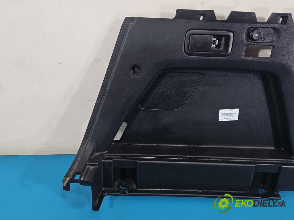 Peugeot 3008 II 2016-2023 1.6 T 300 HP automatic 221 kW 1598 cm3 5- Čalounictví: kufra: ľavé 9830035877