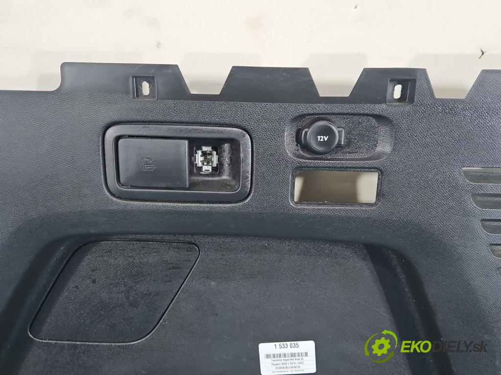 Peugeot 3008 II 2016-2023 1.6 T 300 HP automatic 221 kW 1598 cm3 5- Čalounictví: kufra: ľavé 9830035877