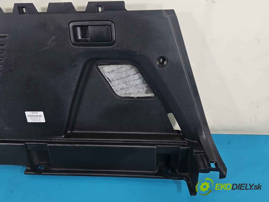 Peugeot 3008 II 2016-2023 1.6 T 300 HP automatic 221 kW 1598 cm3 5- Čalounictví: kufra: pravé 9830032577