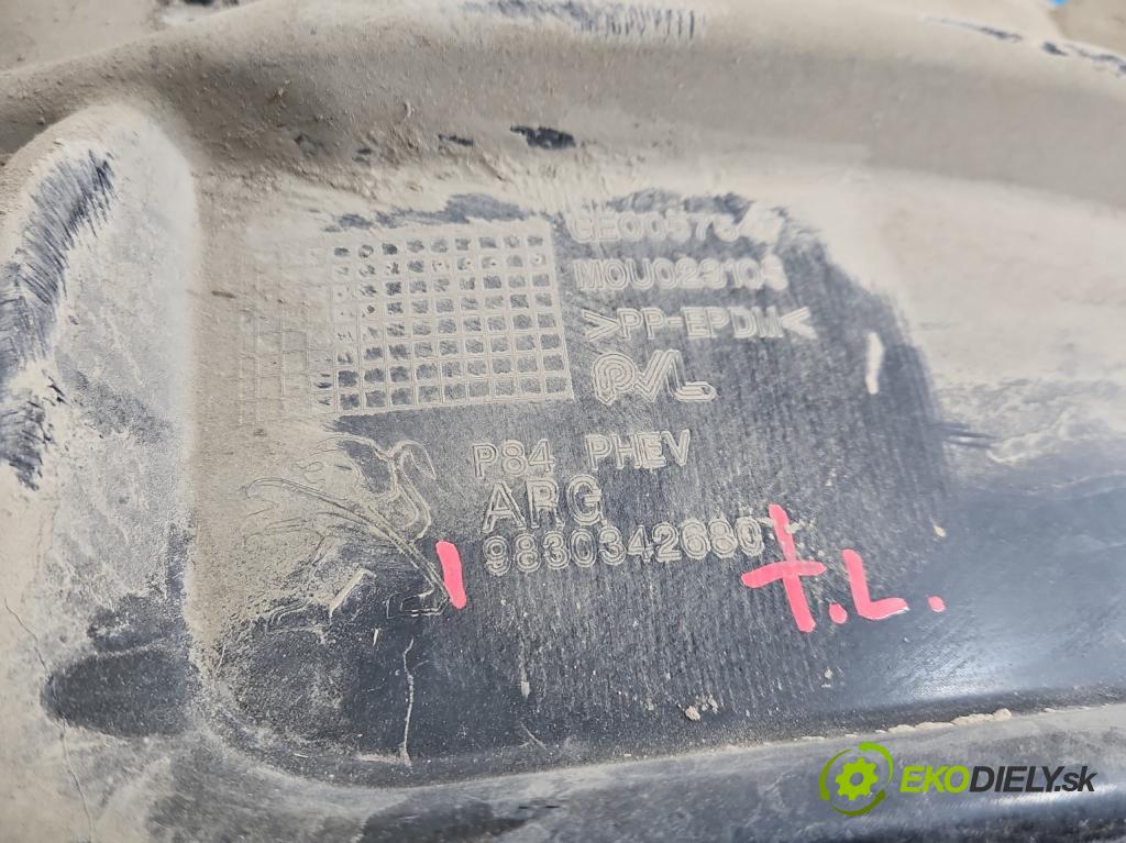 Peugeot 3008 II 2016-2023 1.6 T 300 HP automatic 221 kW 1598 cm3 5- Blatník: zadné ľavé 9830342680