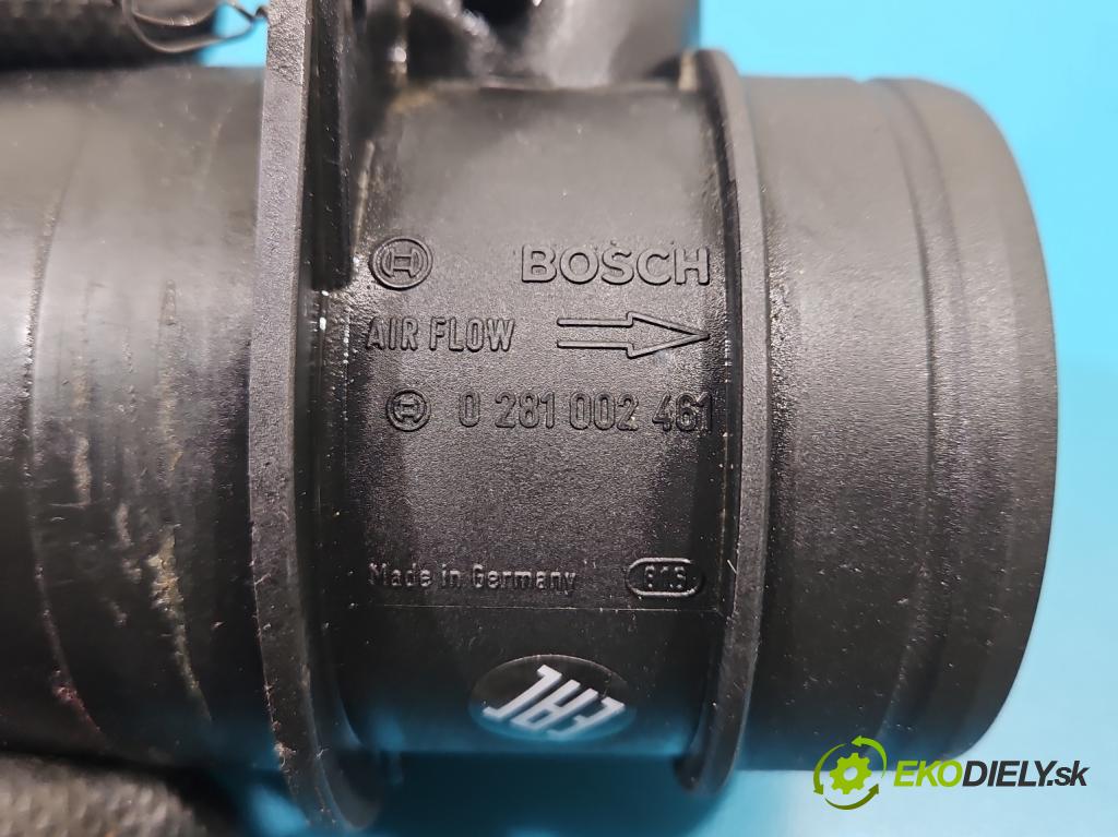 Vw Passat B5 1995-2005 1.9 tdi 131 HP manual 96 kW 1896 cm3 5- průtokoměr: 0281002461 (Váha vzduchu)