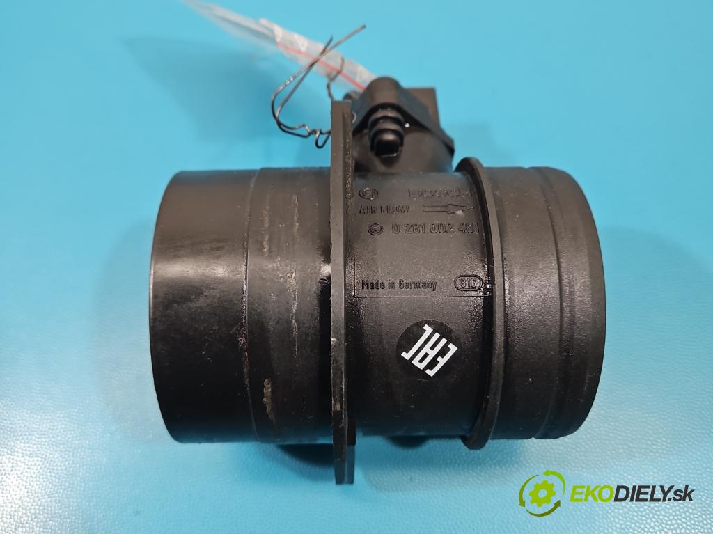 Vw Passat B5 1995-2005 1.9 tdi 131 HP manual 96 kW 1896 cm3 5- průtokoměr: 0281002461 (Váha vzduchu)