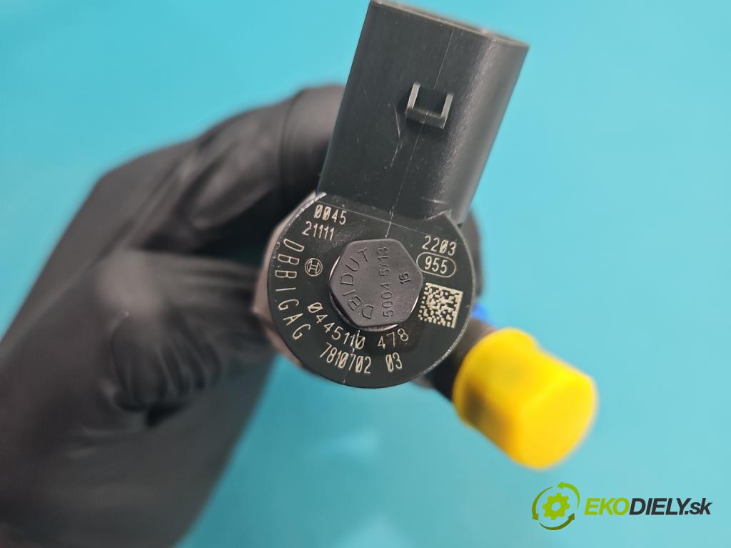 Bmw 3 F30 2011-2018 2.0d 184hp manual 135 kW 1995 cm3 5- vstrek 0445110478 (Vstrekovač paliva)