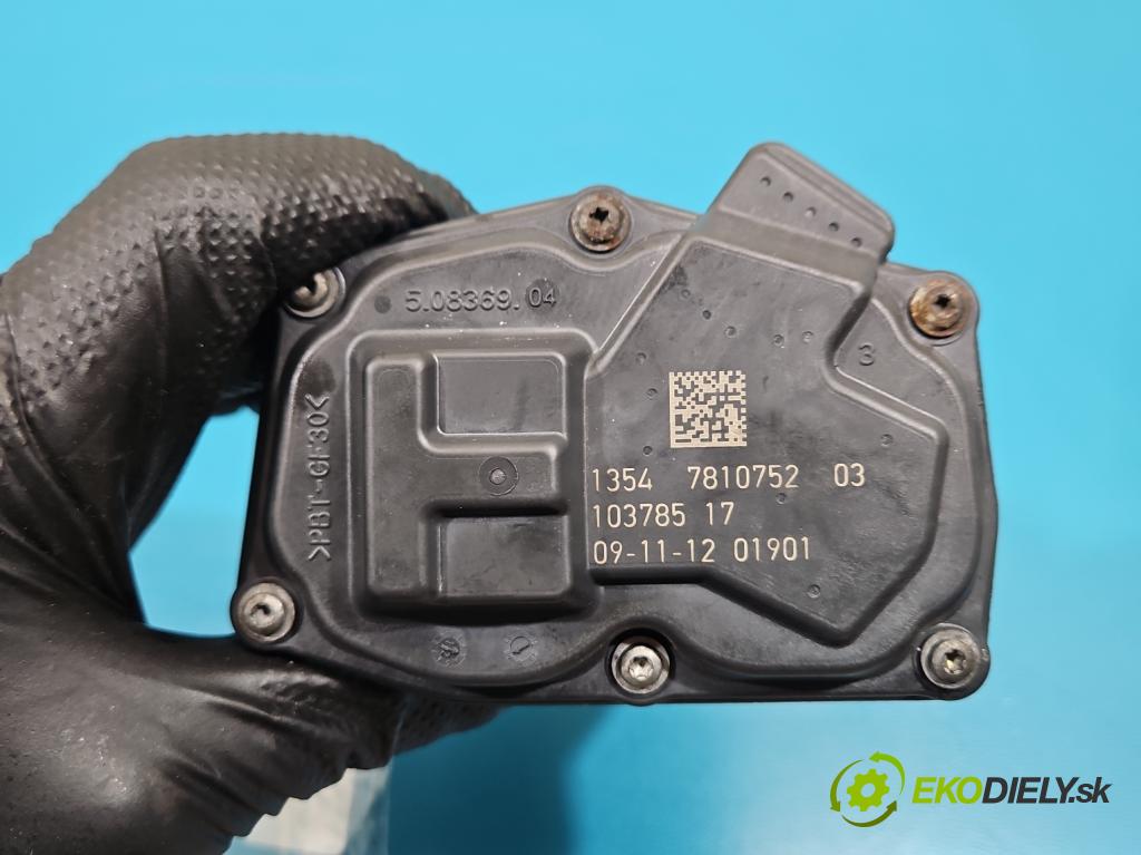 Bmw 3 F30 2011-2018 2.0d 184hp manual 135 kW 1995 cm3 5- klapka 7810752 (Škrtiaca klapka)