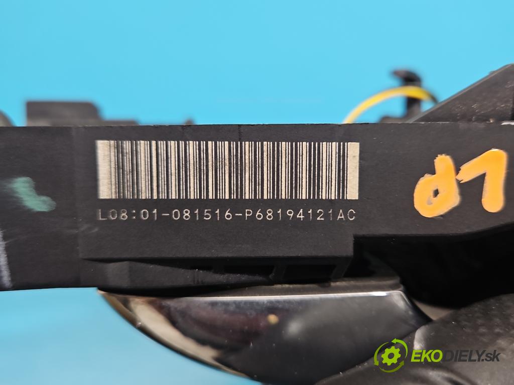 Maserati Quattroporte VI 13- 3.0 V6 automatic 301 kW 2979 cm3 4- rukoväť predné ľavé mimo: P68194121AC (Kľučka dverí vonkajšia predná ľavá)