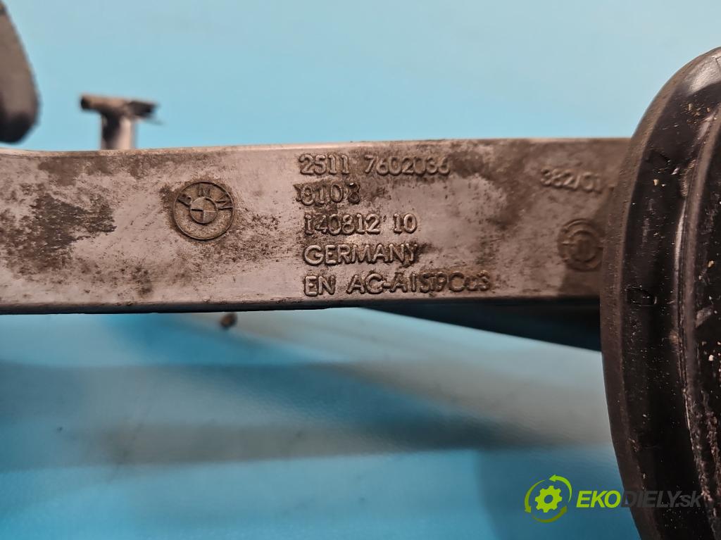 Bmw 3 F30 2011-2018 2.0d 184hp manual 135 kW 1995 cm3 5- Páka: Změny: stupeň,rýchlosť 7602036 (Rýchlostná páka (kulisa))