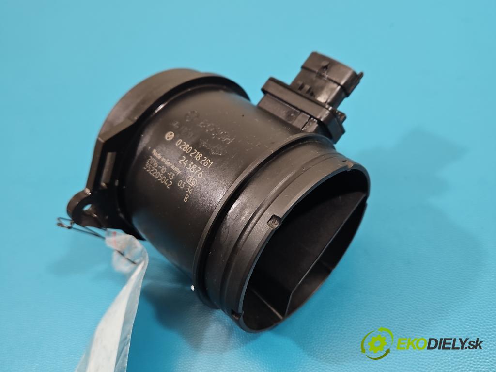 Maserati Quattroporte II 13- 3.0 V6 automatic 301 kW 2979 cm3 4- průtokoměr: 0280218281 (Váha vzduchu)