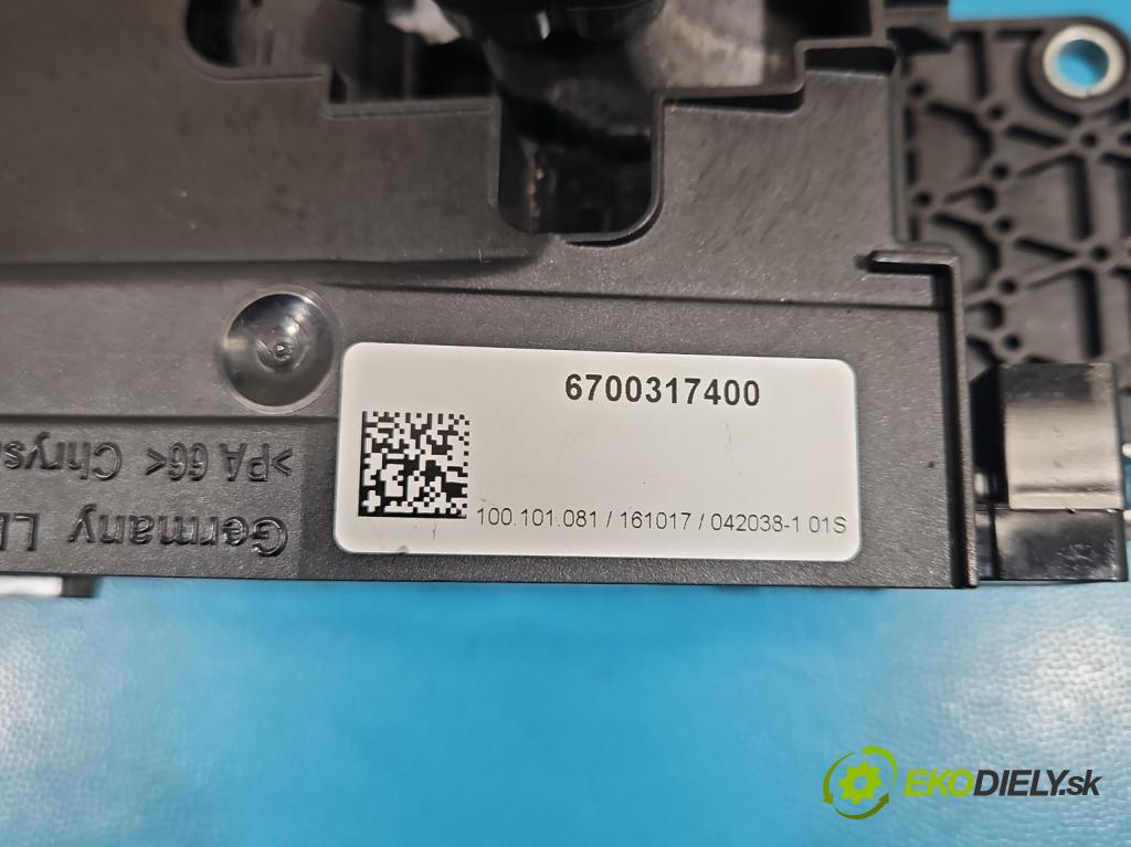 Maserati Quattroporte VI 13- 3.0 V6 automatic 301 kW 2979 cm3 4- Páka: Změny: stupeň,rýchlosť 6700317400 (Rýchlostná páka (kulisa))