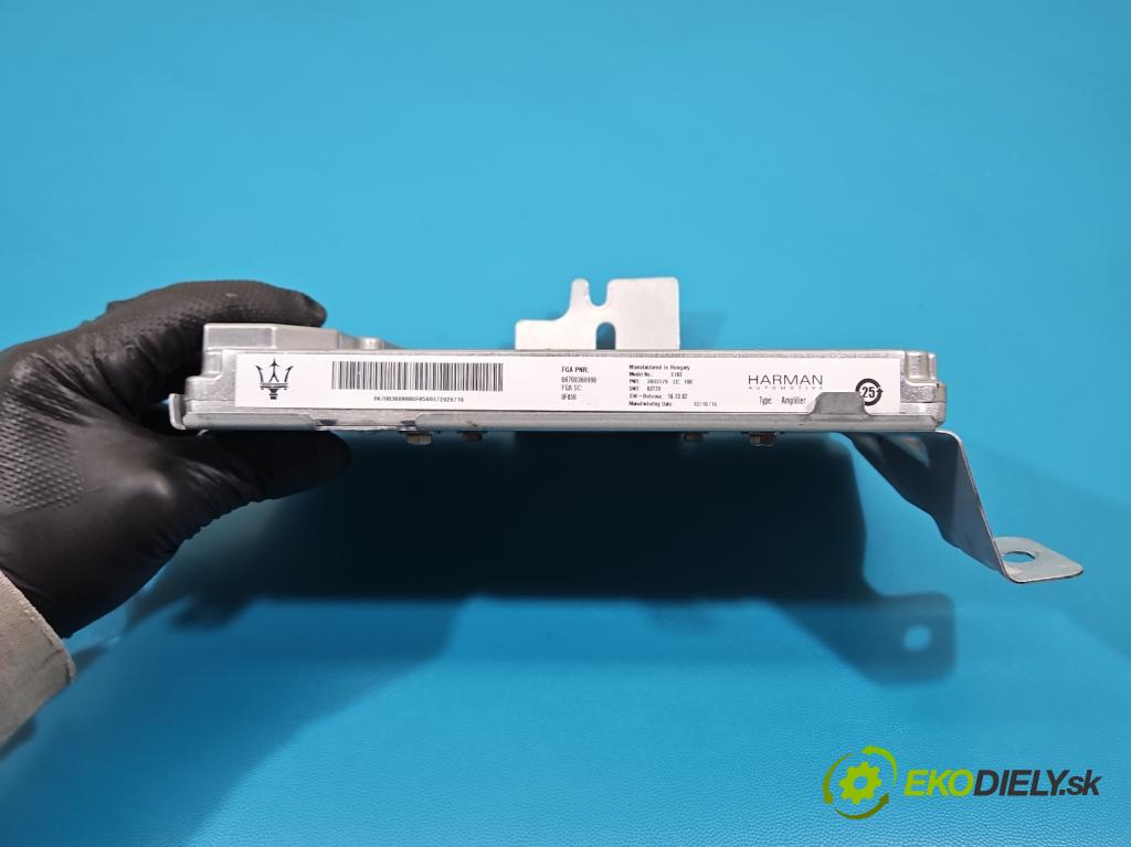 Maserati Quattroporte VI 13- 3.0 V6 automatic 301 kW 2979 cm3 4- Zesilovač: 3083179 (Zosilňovač)