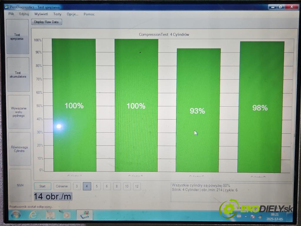 Ford Kuga Mk1 2008-2013 2.0 tdci 136hp manual 100 kW 1997 cm3 5- motor diesla G6DG 9B44554