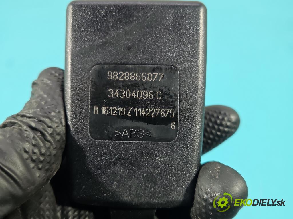 Peugeot 3008 II 2016-2023 1.6 T 300 hp automatic 221 kW 1598 cm3 5- stěna bezpečnost zadní pravý 9828866877