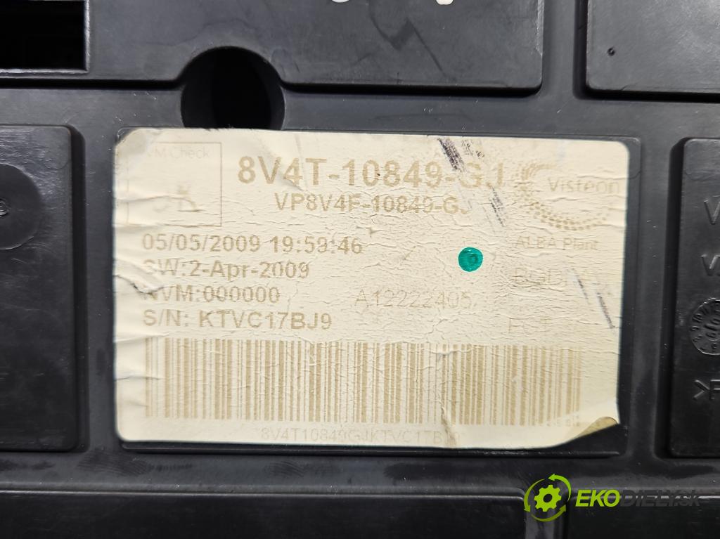 Ford Kuga Mk1 2008-2013 2.0 tdci 136 HP manual 100 kW 1997 cm3 5- prístrojovka/ budíky 8V4T-10849-GJ (Prístrojová doska)