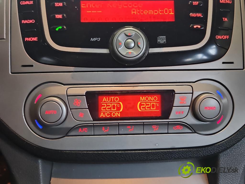 Ford Kuga Mk1 2008-2013 2.0 tdci 136hp manual 100 kW 1997 cm3 5- palubní deska panel topení 7M5T18C612CE