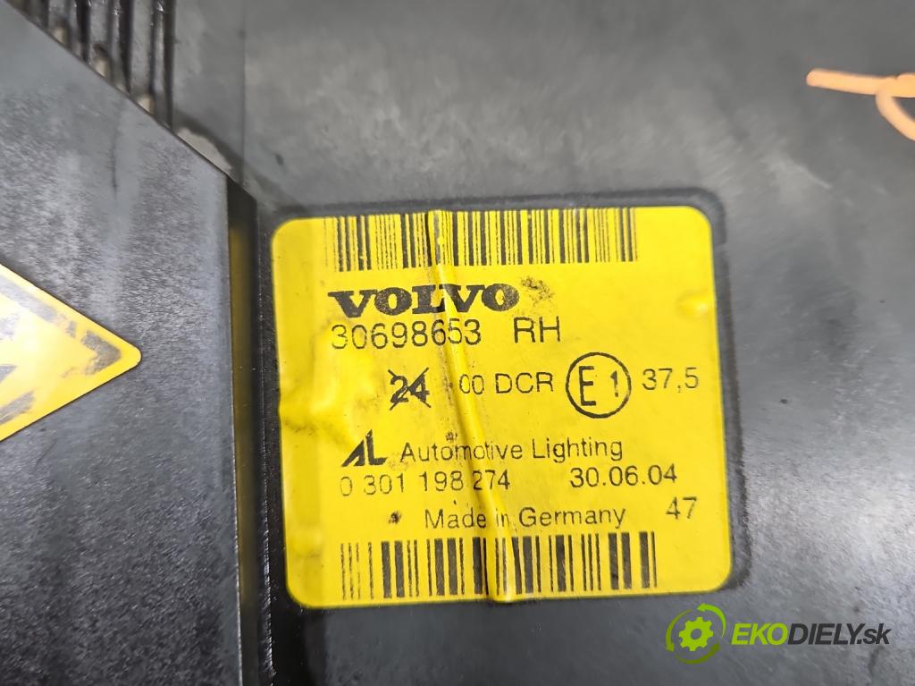 Volvo V50 2.4 20v 170 HP manual 125 kW 2435 cm3 5- Reflektor: pravý 30698653 (Svetlo predné pravé)