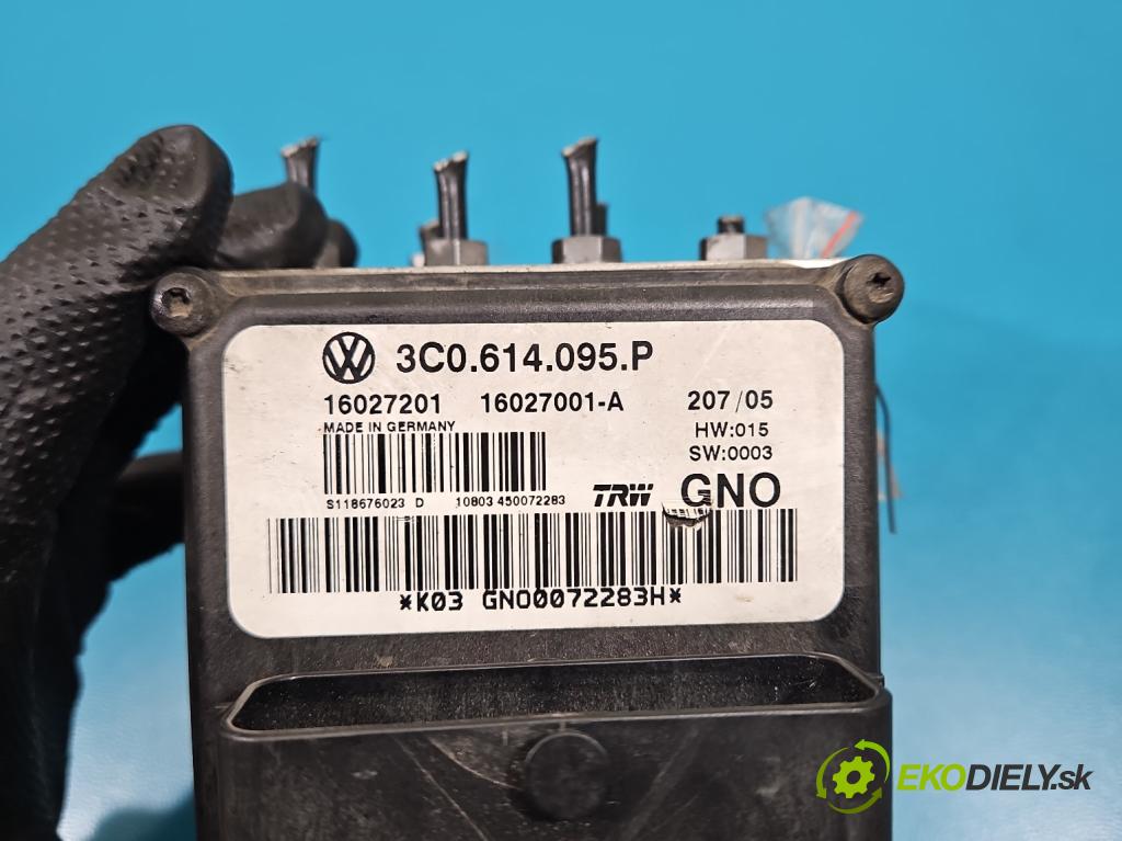 Vw Passat B6 2005-2010 2.0 tdi 140 HP manual 103 kW 1968 cm3 4- čerpadlo abs 3C0614095P (Pumpa ABS)