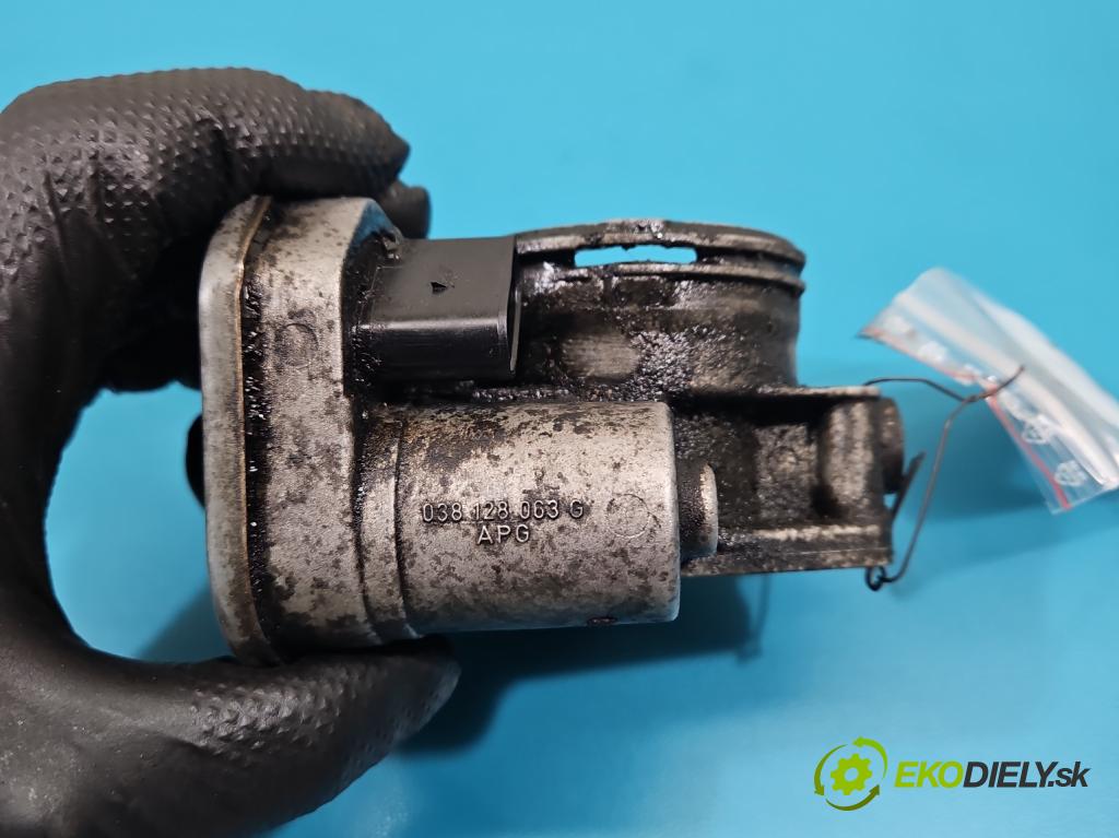 Vw Passat B6 2005-2010 2.0 tdi 140 HP manual 103 kW 1968 cm3 4- klapka 038128063G (Škrtiaca klapka)