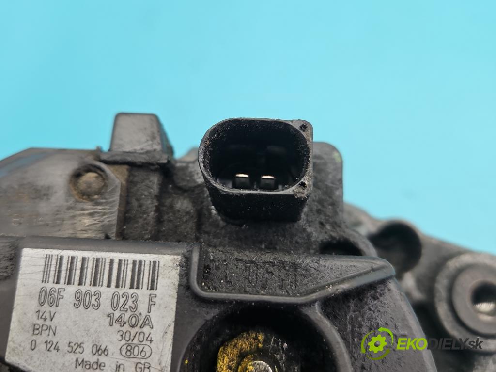 Vw Passat B6 2005-2010 2.0 tdi 140 HP manual 103 kW 1968 cm3 4- Alternator 06F903023F (Alternátor)