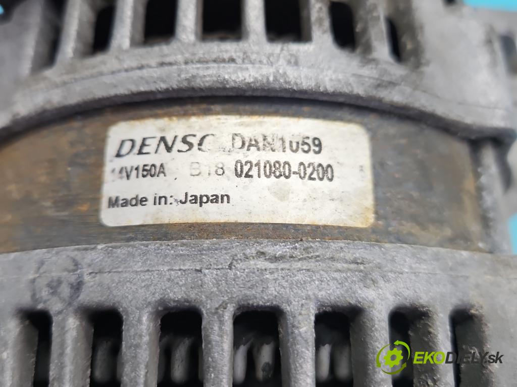 Volvo V50 2.4 20v 170 HP manual 125 kW 2435 cm3 5- Alternator 021080-0200 (Alternátor)