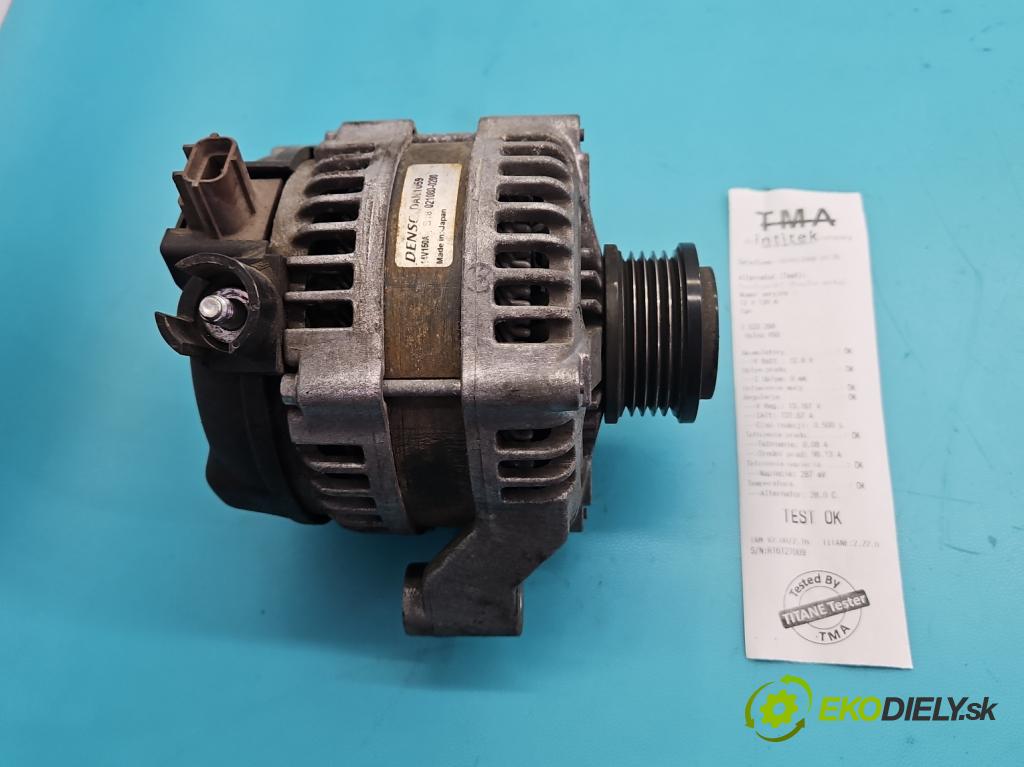 Volvo V50 2.4 20v 170 HP manual 125 kW 2435 cm3 5- Alternator 021080-0200 (Alternátor)