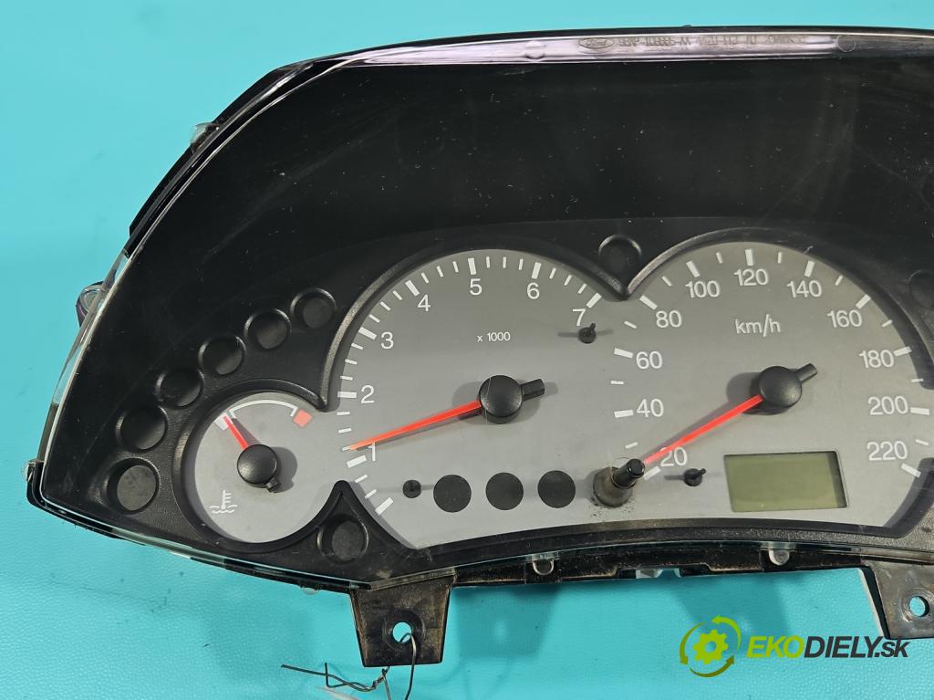 Ford Focus Mk1 1998-2004 1.6 16v 101 HP manual 74 kW 1596 cm3 5- prístrojovka/ budíky 98AP-10841-BC (Prístrojová doska)