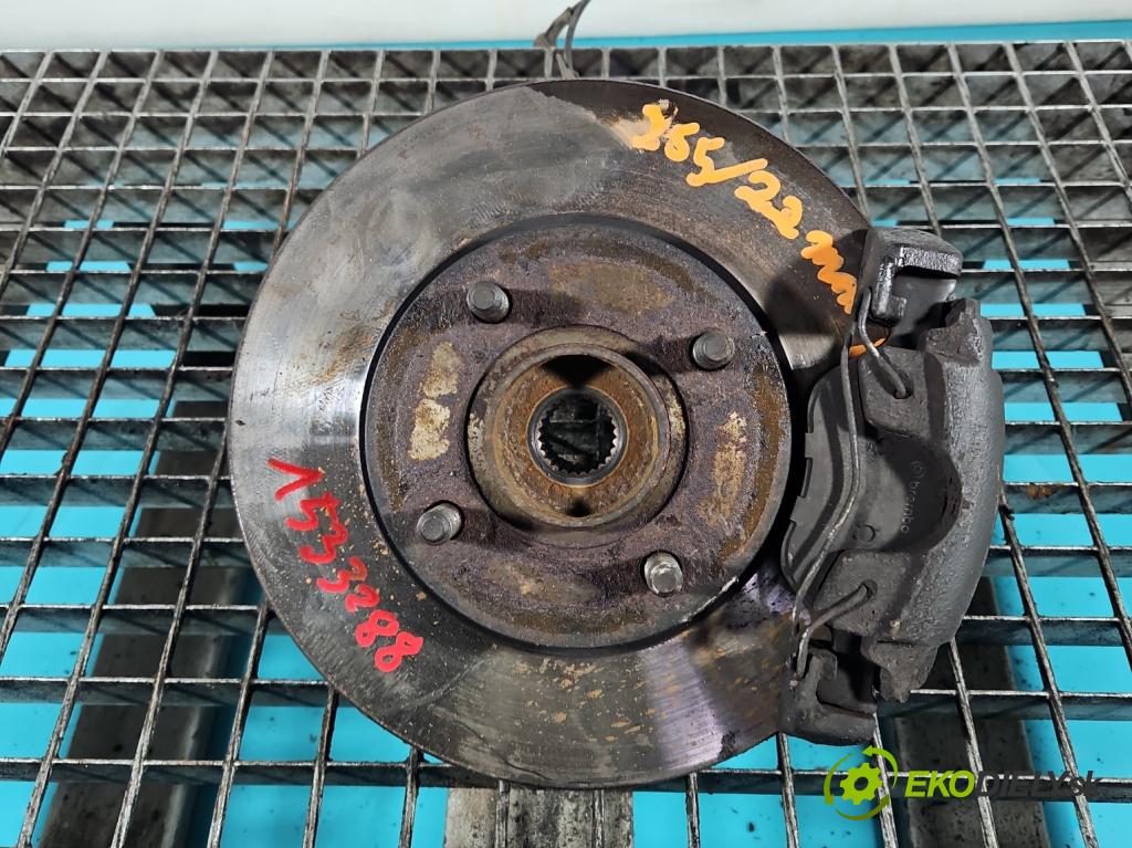 Ford Fiesta Mk6 2002-2008 1.4 tdci 68 hp manual 50 kW 1399 cm3 5- náboj pravé  (Náboj kola)