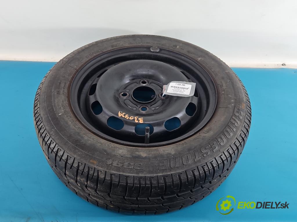 Ford Fiesta Mk6 2002-2008 1.4 tdci 68 HP manual 50 kW 1399 cm3 5- koleso rezervne 14