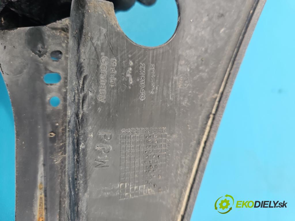 Vw Touran I 2003-2015 2.0 TDI 136 HP manual 100 kW 1968 cm3 5- torpédo 2K0819403 (Torpédo (plast pod čelným sklom))