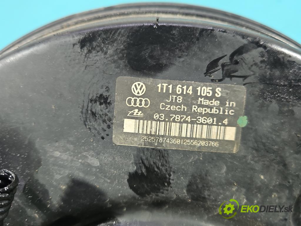 Vw Touran I 2003-2015 2.0 TDI 136 HP manual 100 kW 1968 cm3 5- servo brzdové 1T1614105S