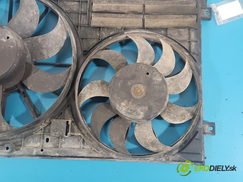 Vw Touran I 2003-2015 2.0 TDI 136 HP manual 100 kW 1968 cm3 5- Ventilátor chladiča 1K0121207A