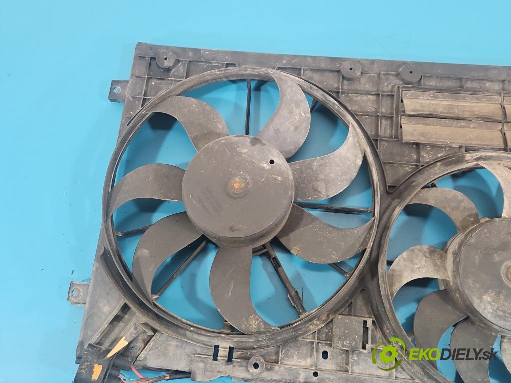 Vw Touran I 2003-2015 2.0 TDI 136 HP manual 100 kW 1968 cm3 5- Ventilátor chladiča 1K0121207A
