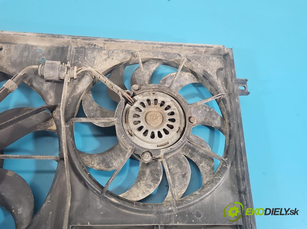 Vw Touran I 2003-2015 2.0 TDI 136 HP manual 100 kW 1968 cm3 5- Ventilátor chladiča 1K0121207A