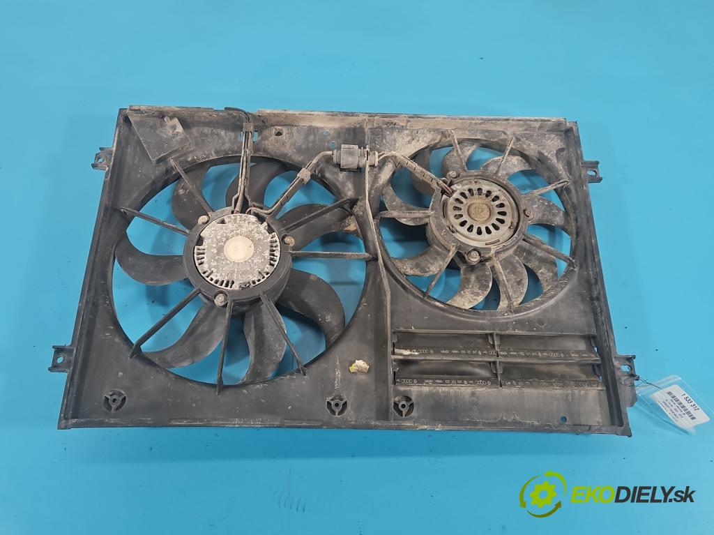 Vw Touran I 2003-2015 2.0 TDI 136 HP manual 100 kW 1968 cm3 5- Ventilátor chladiča 1K0121207A