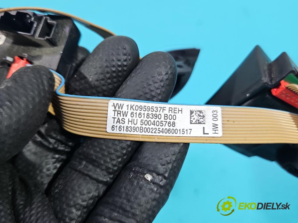 Vw Touran I 2003-2015 2.0 TDI 136 HP manual 100 kW 1968 cm3 5- prepínač multifunkční: řízení: 1P0959542 (Prepínacie páčky pod volantom)