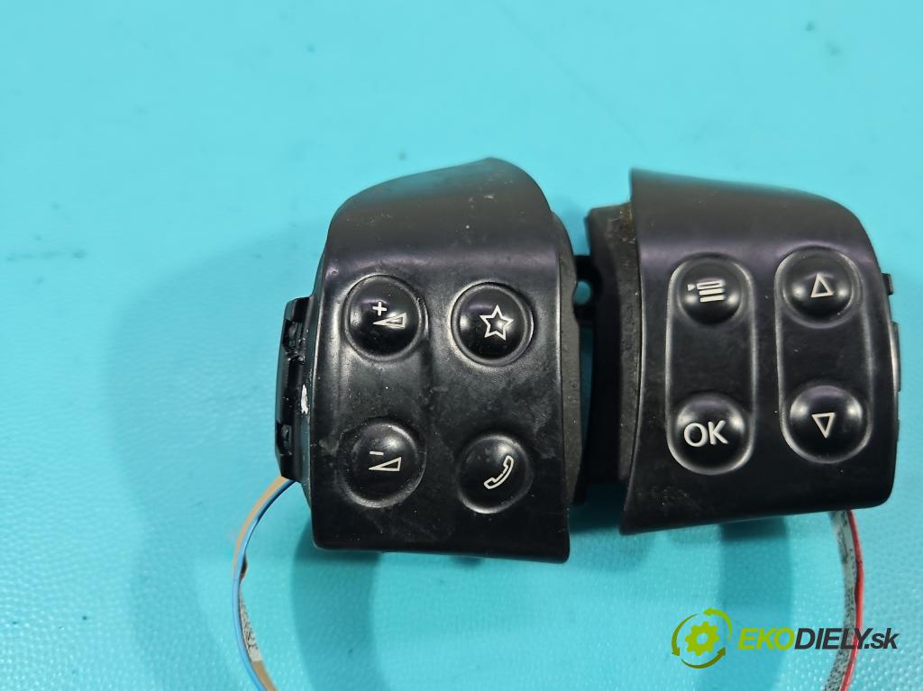 Vw Touran I 2003-2015 2.0 TDI 136 HP manual 100 kW 1968 cm3 5- prepínač multifunkční: řízení: 1P0959542 (Prepínacie páčky pod volantom)